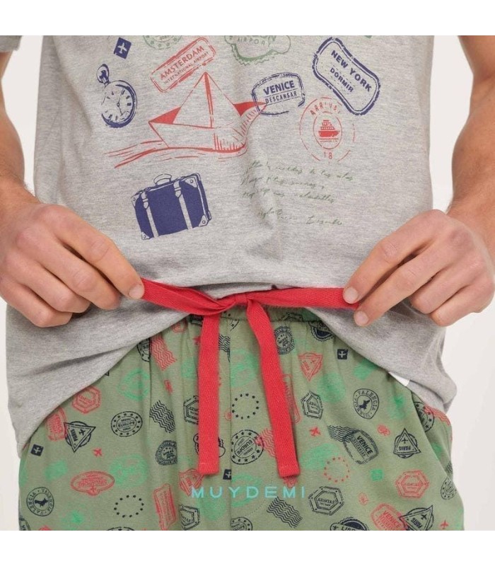 Pijama de Verano Hombre MUYDEMI