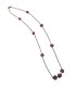 Collar Cadena Granate para Mujer