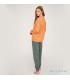 Pijama de Mujer Felpa "Hasta Luego" 270110 Muydemi