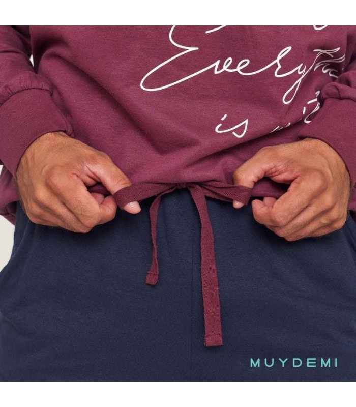 Pijama Hombre Felpa 370114 Muydemi