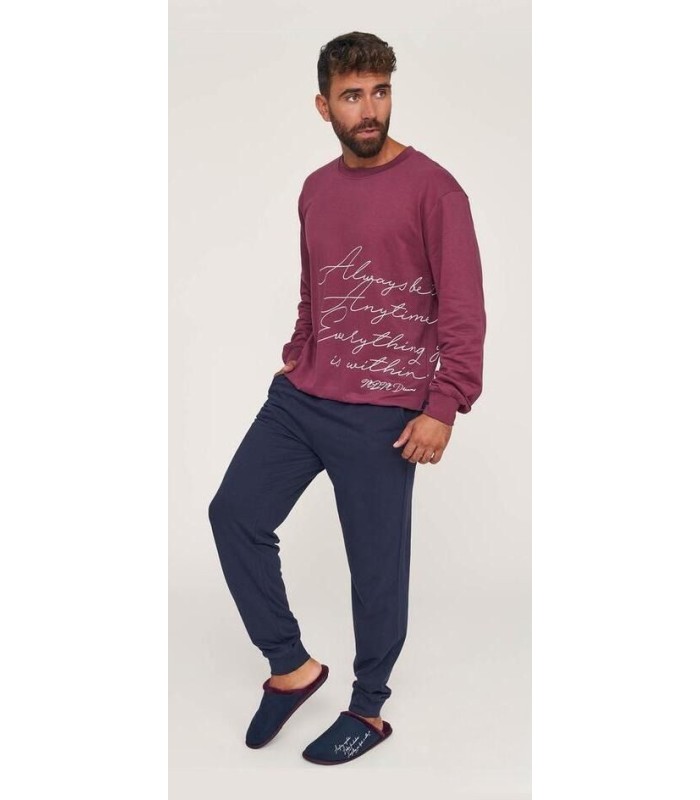 Pijama Hombre Felpa 370114 Muydemi