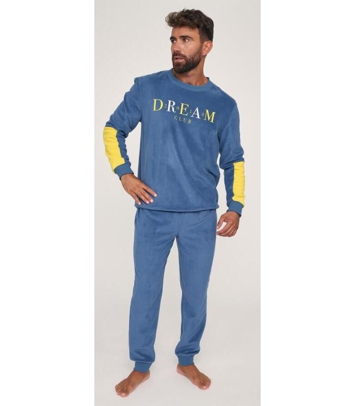 Pijama Hombre Micro Polar "Dream Club" 370208 Muydemi