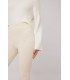 Leggings Térmico Marfil Efecto Piel 70293 Ysabel Mora