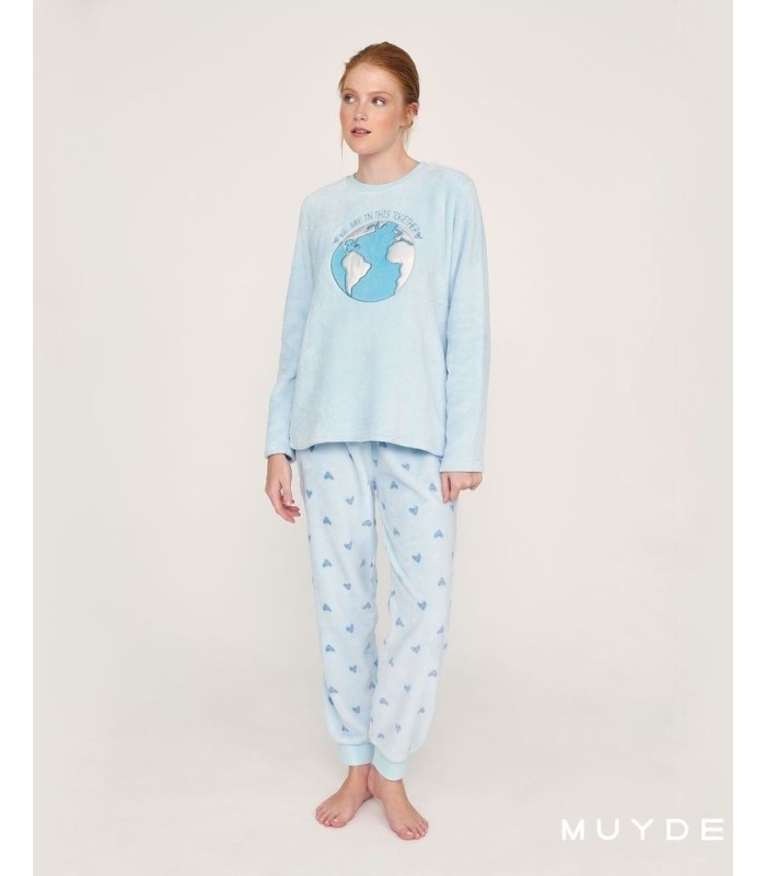 Pijama Invierno Mujer 270302 Muydemi