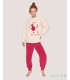 Pijama Invierno Mujer "Caniche" 270404 Muydemi