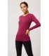 Camiseta Mujer Térmica Color Red Plum 70002 Ysabel Mora