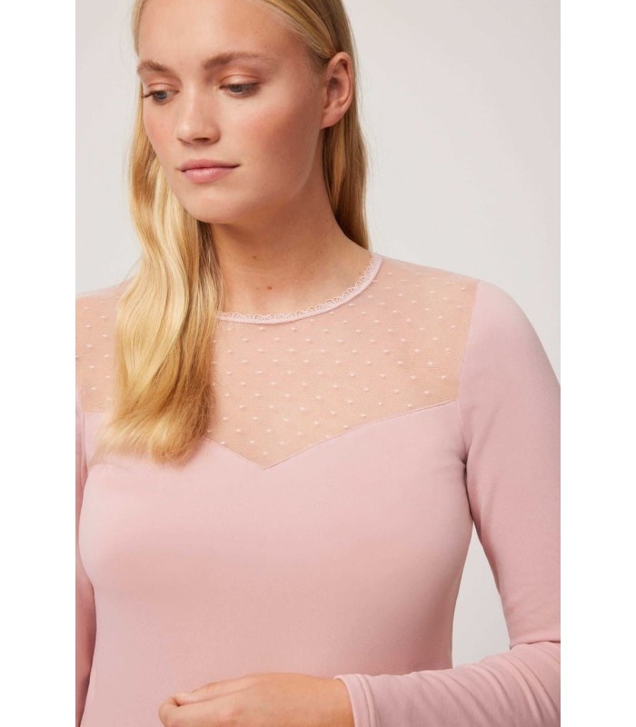 Camiseta Térmica Mujer Rosa 70015 Ysabel Mora
