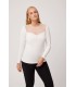 Camiseta Térmica Mujer Marfil 70015 Ysabel Mora