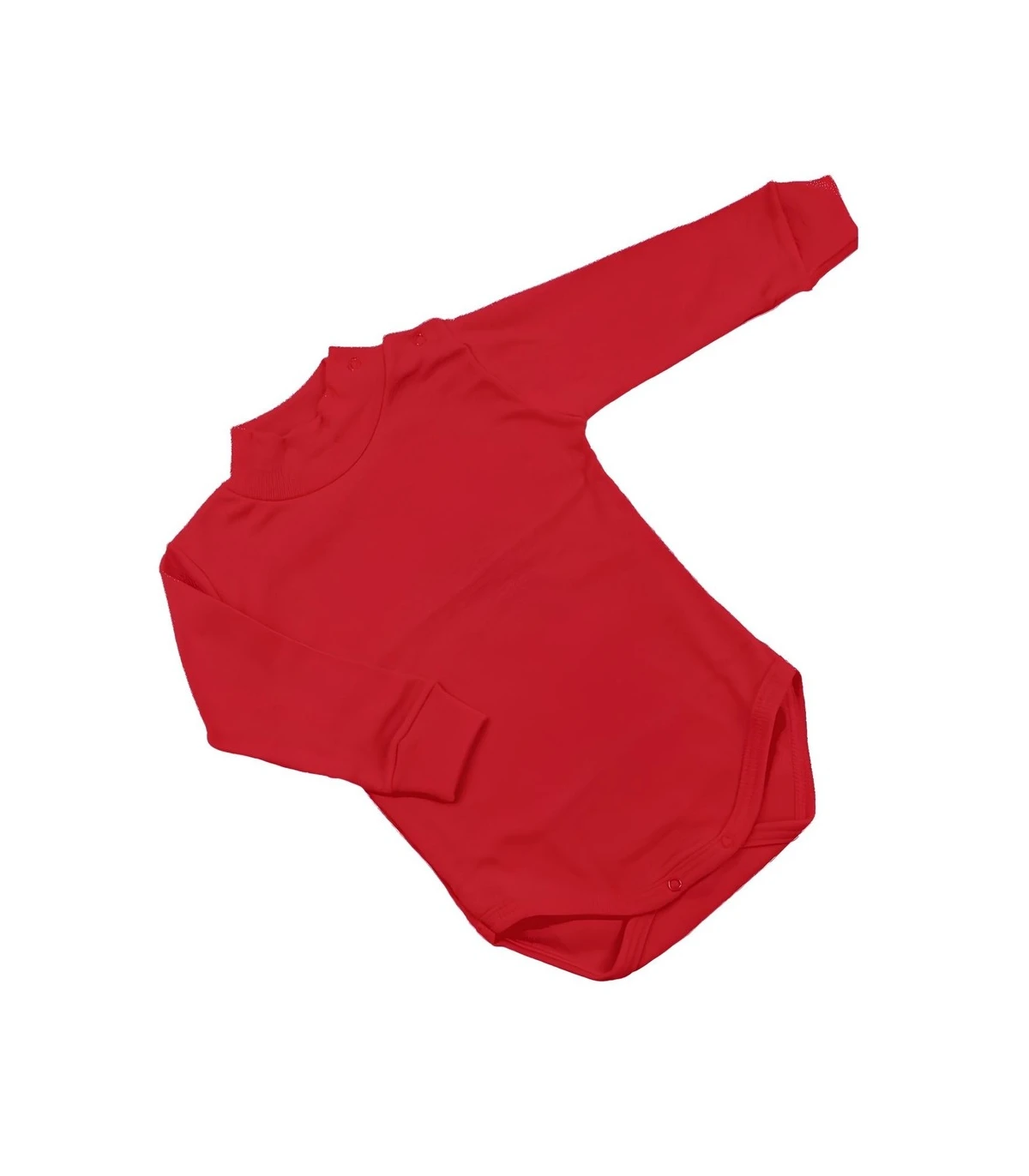 Body de Cuello Semicisne para Bebé Calamaro Baby  Interior Afelpado Suave, Apertura Lateral con Broches