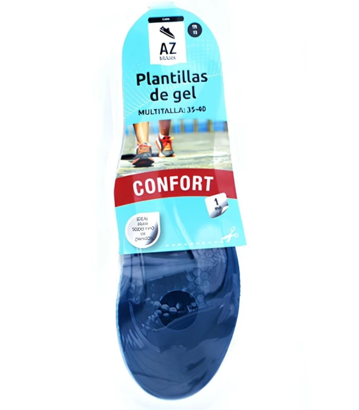 Plantilla Gel Confort Azul 12410 Azmark