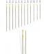 Agujas Coser a Mano, Agujas Ojo Largo Dorado 04306 Nadel