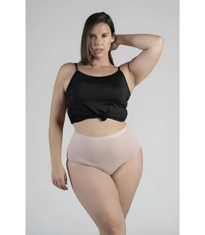 Pack 2 Bragas de Mujer Talle Alto en Algodón Kehat 4246