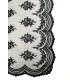 Mantilla Niña 61.333 Negra 65X185 cm