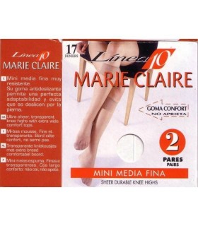 Pack 2 Pares Mini Media 17 DEN Marie Claire 2110