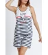 Pijama Sin Mangas Mujer SNOOPY 62435