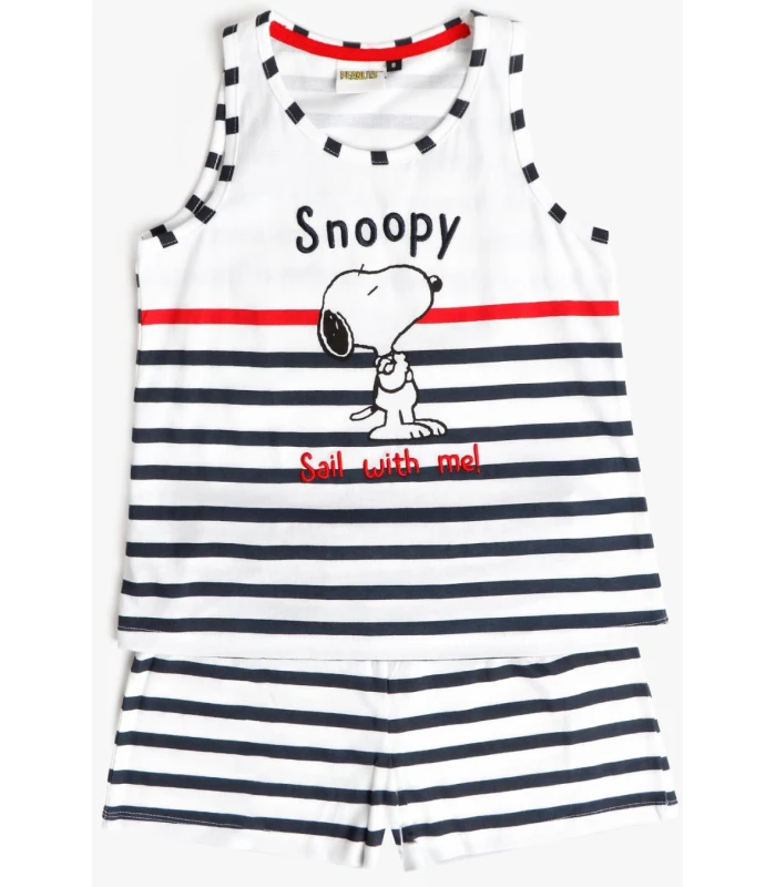 Pijama Niña Verano SNOOPY 62451