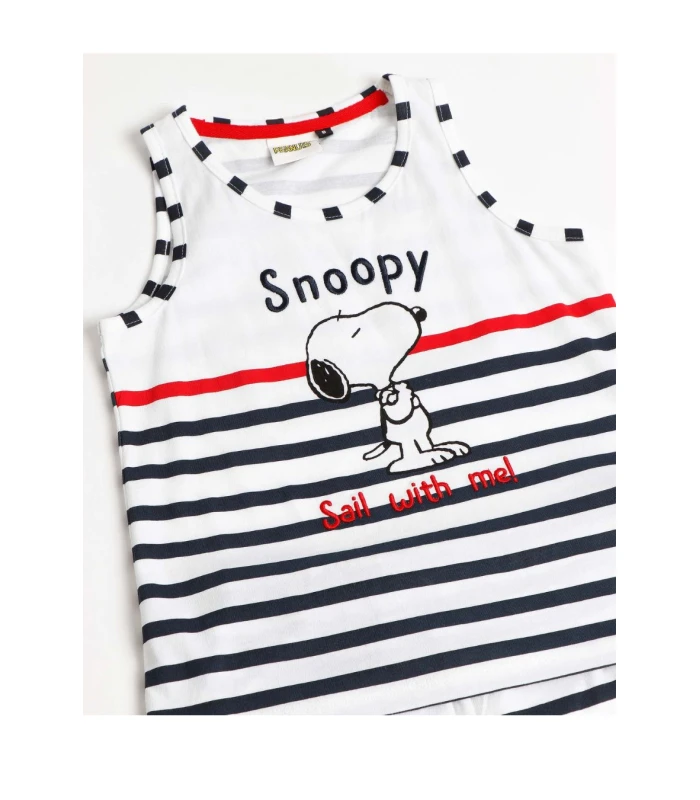 Pijama Niña Verano SNOOPY 62451