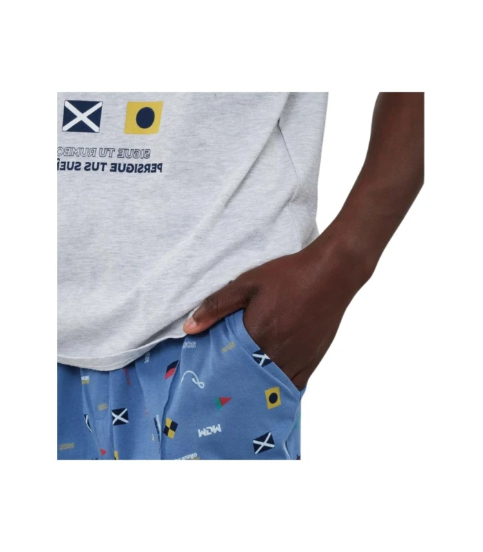 Pijama Hombre de Verano 380040 Muydemi