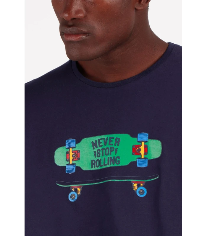 Pijama Hombre Verano Never Stop Rolling 62103 DIVER