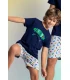 Pijama Verano Niño NEVER STOP ROLLING Diver