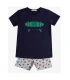 Pijama Verano Niño NEVER STOP ROLLING Diver