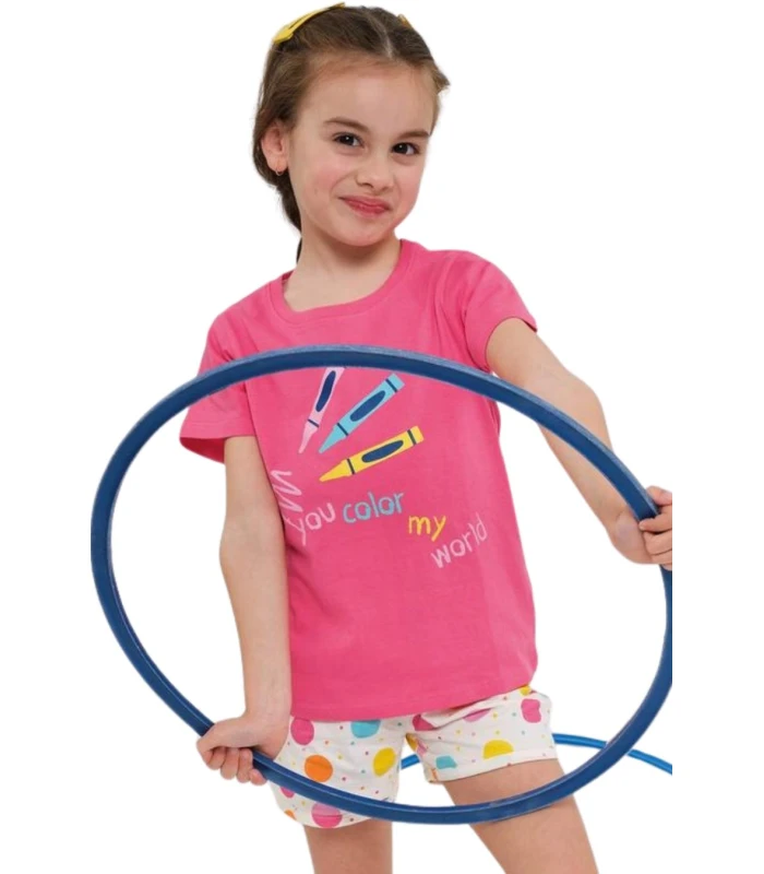 Pijama Niña de Verano 680051 Muydemi Tallas 2 a 8 Años