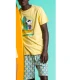 Pijama Verano Hombre SNOOPY BEACH BEAGLE Peanuts