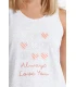 Pijama Sin Mangas Mujer ALWAYS LOVE 62034 Admas