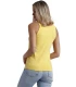 Camiseta Sin Mangas Amarilla Guipur 43485 Admas