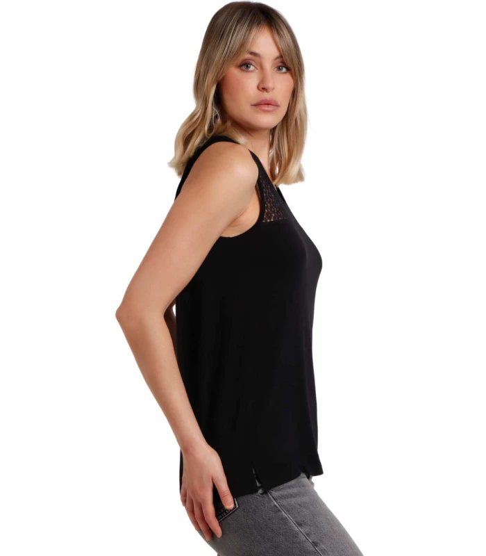Camiseta Mujer Sin Mangas Lace 43520 Admas