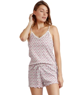 Pijama Mujer Tirantes Romantic Memory 62095 Admas