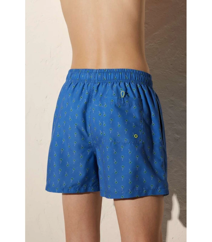 Bañador Juvenil Estampado Palmeras 90238 Ysabel Mora