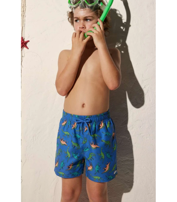 Bañador Niño Estampado Dinosaurios 93035 Ysabel Mora