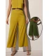 Pantalón Capri de Corte Ancho 86030 Ysabel Mora