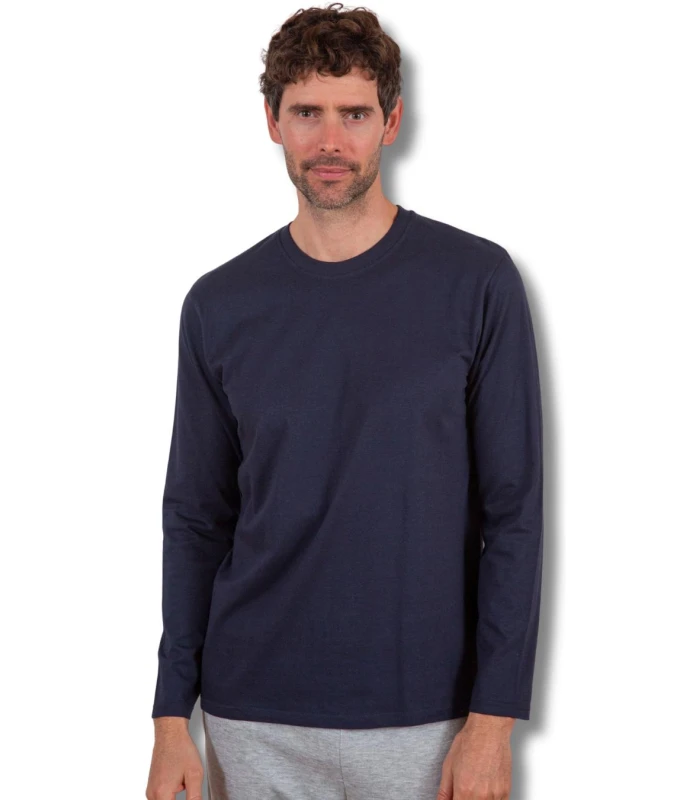 Camiseta Hombre Manga Larga 1107 Muslher
