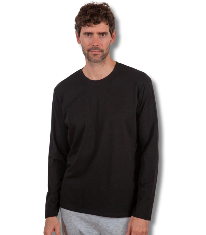 Camiseta Hombre Manga Larga 1107 Muslher