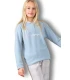 Pijama Niña Punto Milano "Azul" 244601 Muslher