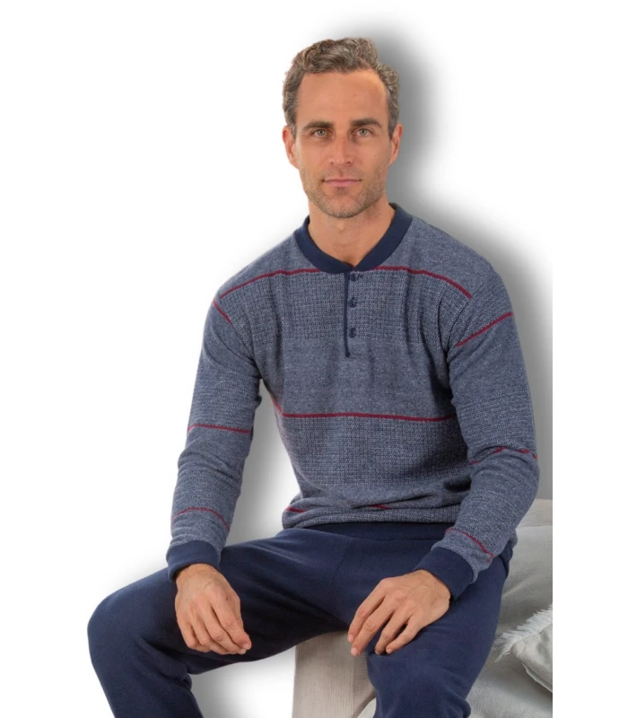 Pijama Invierno Hombre Punto Milano 245614