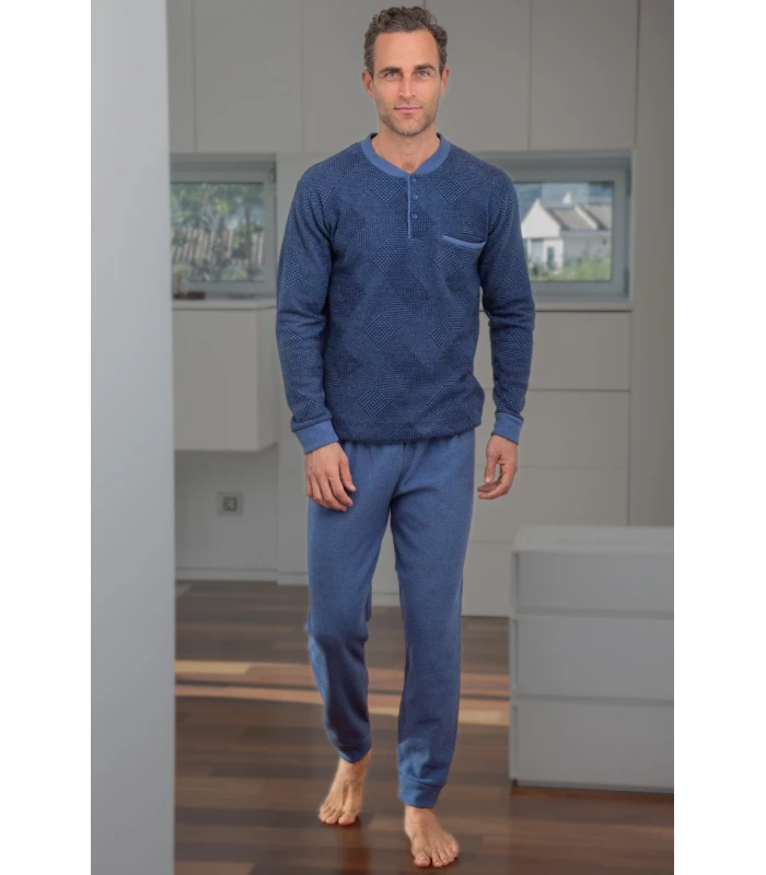 Pijama Invierno Hombre Punto Milano 245618