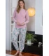 Pijama Mujer Invierno Polar 246602 Muslher