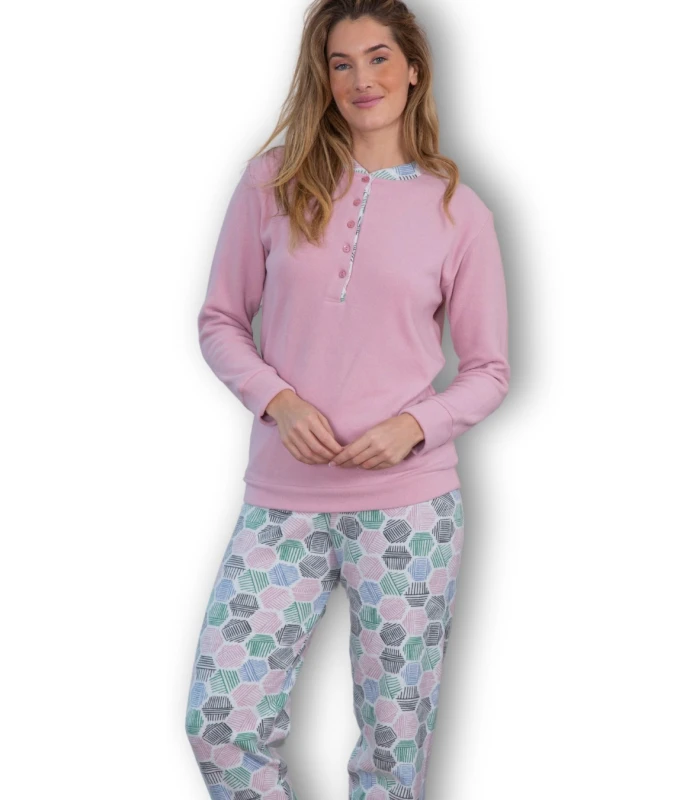 Pijama Mujer Invierno Polar 246602 Muslher