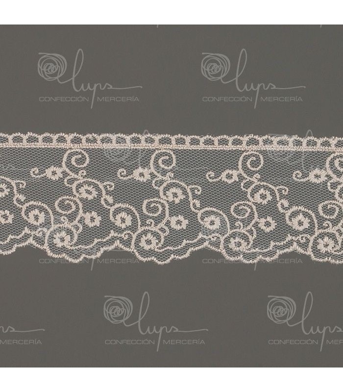 Tul Bordado 4'5 CM Lups 9002
