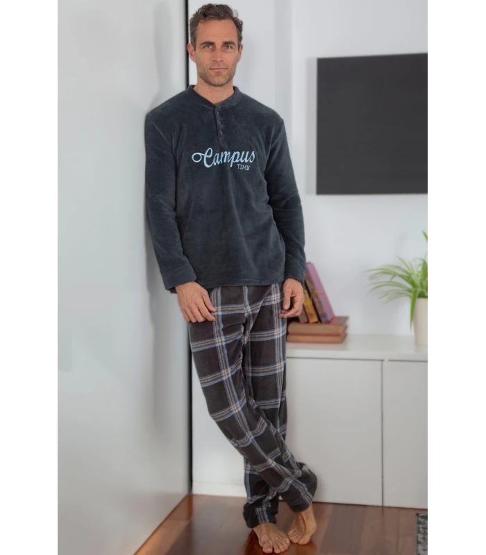 Pijama Hombre Invierno Coralina 245655 Muslher