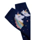 Calcetines Térmicos Antideslizantes de Niña "Unicornios"
