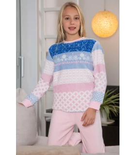 Pijama Niña Invierno Coralina 244611 Muslher