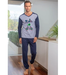 Pijama Hombre Interlock Afelpado "Ride" 245647 Muslher