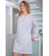 Camisón Mujer Invierno Estampado 247603 Muslher
