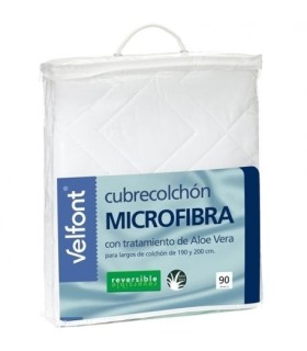 Cubrecolchón Microfibra Aloe Vera REVERSIBLE 525166 Velamen
