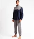 Pijama Invierno Hombre Micropolar 60459 Admas