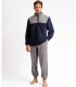 Pijama Invierno Hombre Micropolar 60459 Admas